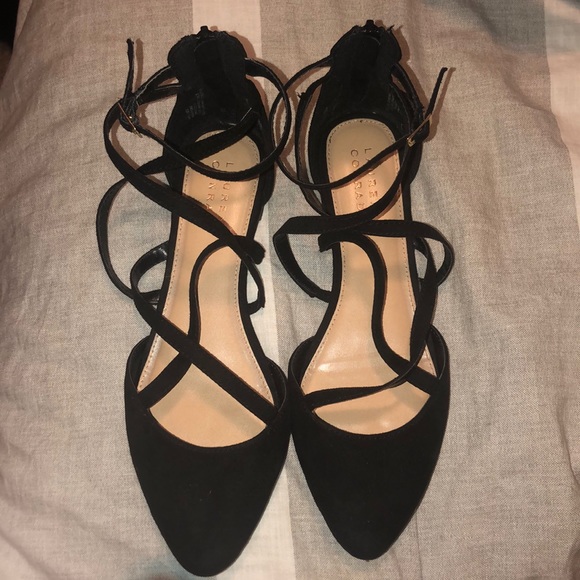 LC Lauren Conrad Shoes - Black flats
